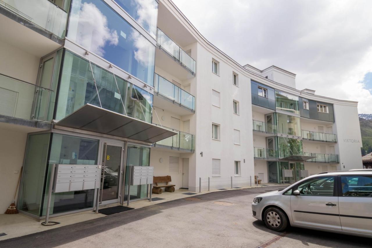 Viktoria B33, Wohnung Mit Herrlicher Aussicht Arosa Exterior foto